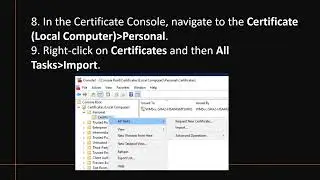 How to install a Trusted Root CA certificate on Windows