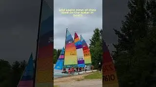 NOT everything can be bought with money in America #summercamp #sailing