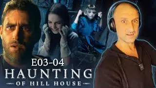 SOBER GUY watches ** THE HAUNTING OF HILL HOUSE ** for the FIRST TIME [S01E03-E04]