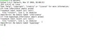 placing your packages on PYTHONPATH