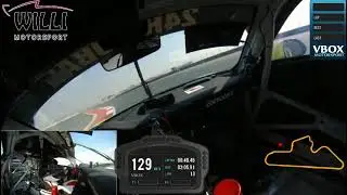 Onboard with Porsche 911 GT3 drive by Sergiu Nicolae in 24H Series. Willi Motorsport by Ebimotors.