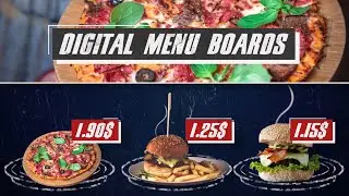 Digital Menu Restaurant/After Effects Template/Videohive, Motion Array, MotionElements, Pond5