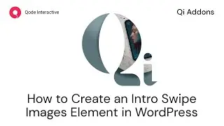 Add an Intro Swipe Images Using Elementor Addons in WordPress