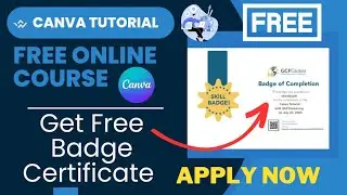 Free Canva Course Online with Certificate | Canva Tutorial | Free Certificate