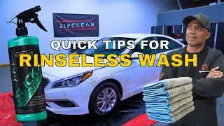 BEST Rinseless Car Wash Tips! How to clean a Dirty Car SIMPLE METHOD!