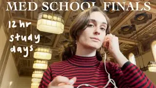 A Week in the Life of a Medical Student - Finals Week