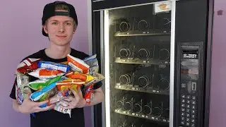 Buying Every Snack in the Vending Machine!