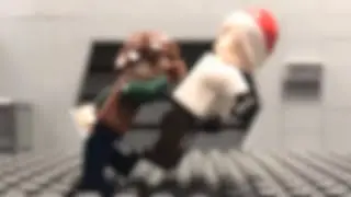 Punch Combat Test | Lego Brickfilm