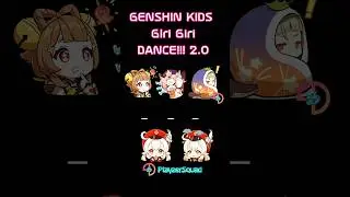 Genshin Impact - Kids try Giri Giri Dance 