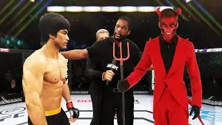 PS5 | Bruce Lee vs. Red Diablo (EA Sports UFC 4)
