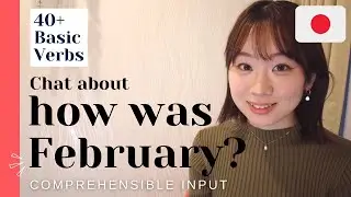 EASY listening 🇯🇵 comprehensible input 聴解 Japanese immersion