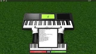 Roblox Piano | I'm Blue by Eiffel 65 + Sheet Music