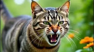 Angry Cat Sounds To Attract Cats | The Most Dangerous Cat Sound