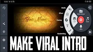 How to make Youtube intro on Android | Kinemaster tutorial | Glyo Editz