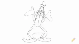 How to draw Goofy