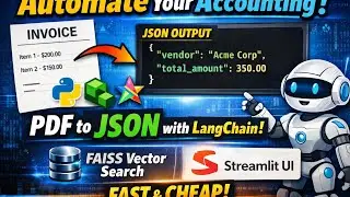 Automate Your Accounting: PDF Invoice to JSON with LangChain 