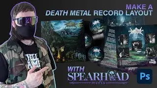 HOW TO: Design NASTY Death Metal Layouts! - [Photoshop Tutorial] 2021