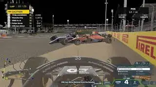 I Crashed in my first League Race on F1 2021