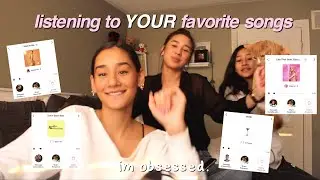 REACTING to YOUR favorite songs!!