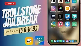 Tutorial Install Trollstore | Semi Jailbreak Serotonin iOS 15 - 16.6.1