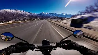 Scenic Commute to Work with my Brother and his DR-Z400S | Raw Audio | Moto ASMR