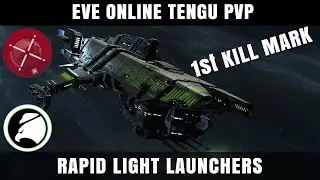 EVE Online Tengu PVP Fit Wormhole Solo PVP Rapid Light Missile Launchers