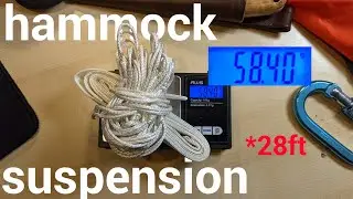 DIY Hammock Suspension #MYOG