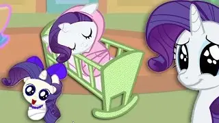 My Little Pony. Pocket pony Rarity. Cartoon game for kids. My little pony