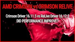 AMD FuryX Crimson ReLive 16.12.2 Performance | Better than Crimson?