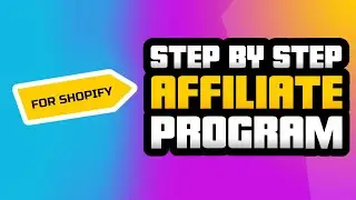 How To Setup Affiliate Marketing For Your Shopify Store