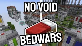 Minecraft Bedwars But There Is NO Void