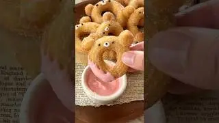 I made mini bear churros! 