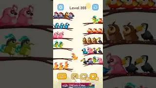 Bird Color Sort Puzzle Level 355 Solution
