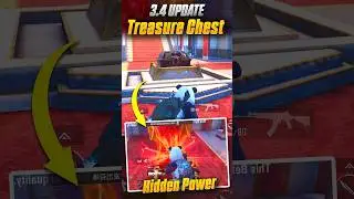 3.4 Update - Treasure Chest & Hidden Power 🤫 #newupdate #bgmi #pubg