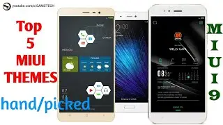 Top 5 Best MIUI Themes for Mi phones |MIUI 9|Redmi 4/4x|SAMSTECH|