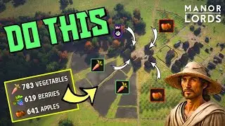 EASY Food Production Layouts – Simple Setups That Always Work | Manor Lords