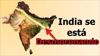 India se está dividiendo en dos partes