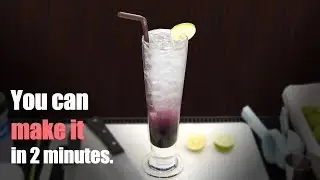 How to make tasty Soda (Blueberry Soda) | Home Drink Recipes