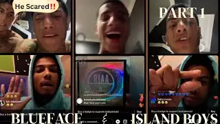 BlueFace And Island Boy 🥩 Beef On IG Live First Half (Full Video)