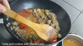 Tasty Peshawari Mutton Handi | Easy &simple Peshawari Mutton 