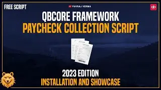 QBCore Framework - Paycheck Script | Installation and Showcase | FiveM Free Script | Yuvraj Verma
