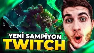 Wild Rift: YENİ ŞAMPİYON TWİTCH EN GÜÇLÜ NİŞANCI?!?!? | Lol Mobil
