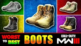 MW3 BOOTS Perks Ranked WORST to BEST! [Modern Warfare III]