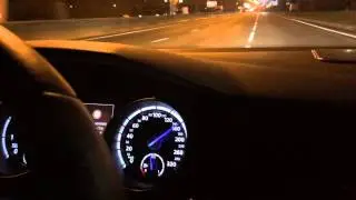 GOLF 7R tuned acceleration 0-100 kmh