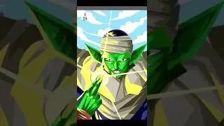 dibujando a #piccoro de #dragonballz #shorts