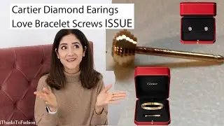 Cartier Diamond Earrings -  Love Bracelet Issue - Diamants Légers Collection