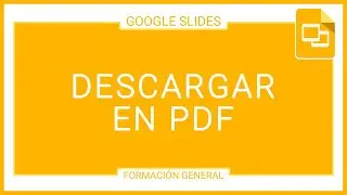 Descargar presentación de Google en PDF