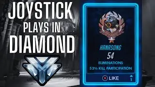 JOYSTICK PLAYS ROADHOG IN DIAMOND (Overwatch)