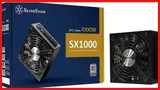 SilverStone Technology SX1000 Platinum, 80 Plus Platinum 1000W Fully Modular SFX-L Power Supply,