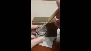 Покрытие изделия акриловым лаком